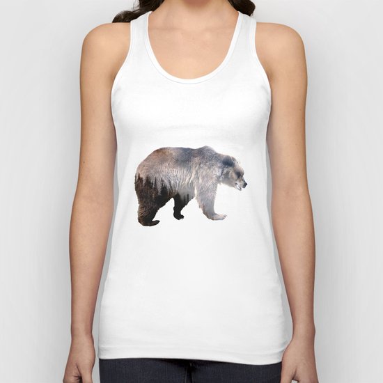 Bear Unisex Tank Top