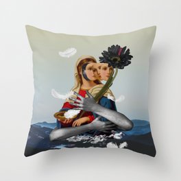 Can't be always like a saint, I have feelings... Throw Pillow