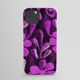 Violet Mexican Flowers iPhone Case