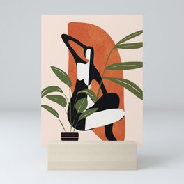 Abstract Female Figure 20 Mini Art Print