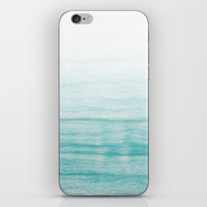 Turquoise sea iPhone Skin