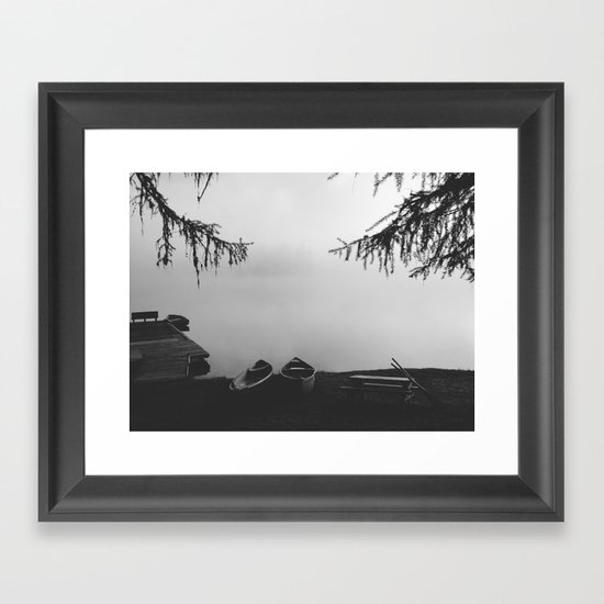 Gillette Lake Framed Art Print