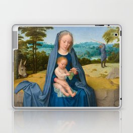 The Rest on the Flight into Egypt, 1510 by Gerard David Laptop Skin