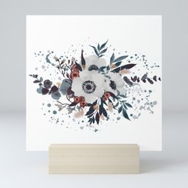 Delicate Beauty - Anemone Bouquet Mini Art Print