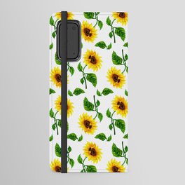 Summer Spring Sunflower Android Wallet Case