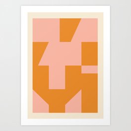 Abstract Shapes 95 Art Print