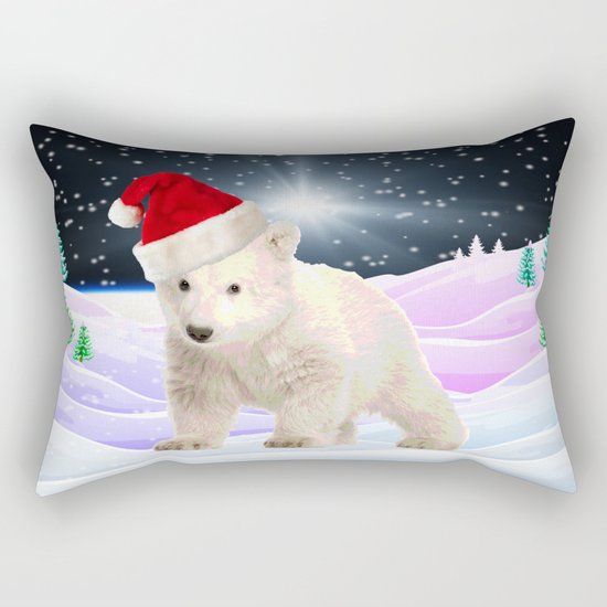Save My Home | Christmas Spirit Rectangular Pillow