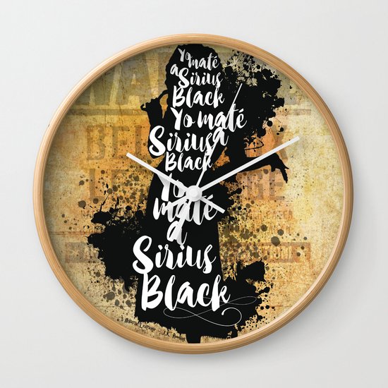 Yo maté a Sirius Black - HP Collection - Bellatrix Lestrange Wall Clock