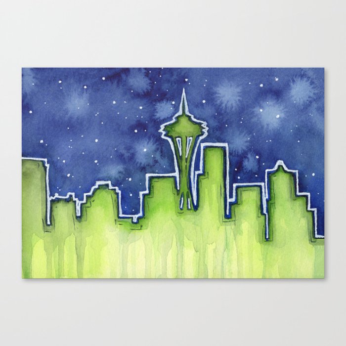 Seattle Canvas Print