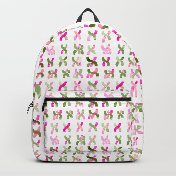 Littler Pink and Green  Backpack