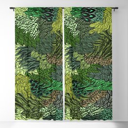 Leaf Cluster Blackout Curtain