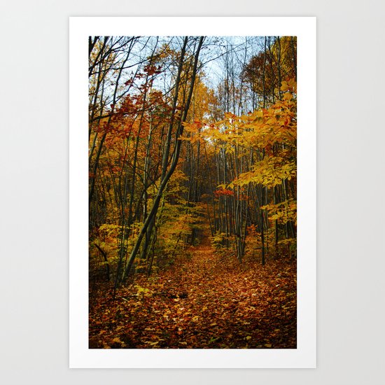 Foliage. Art Print