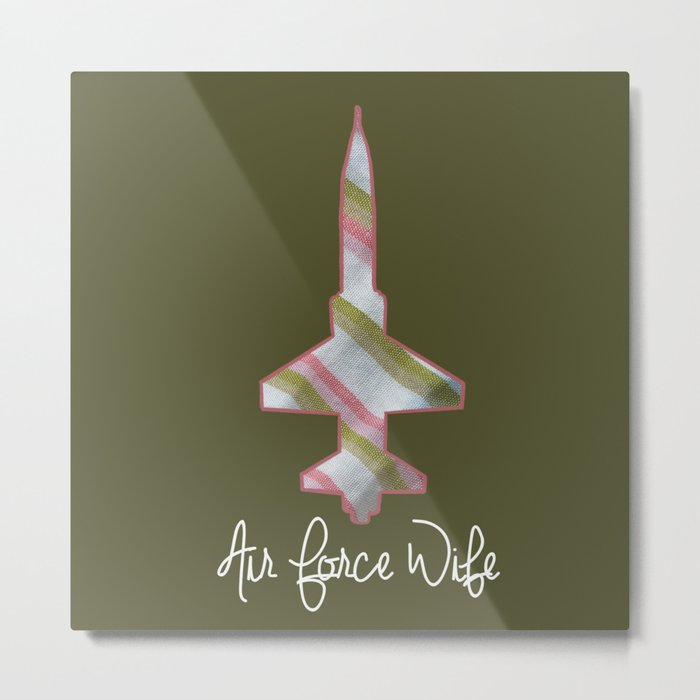 Air Force Wife T-38 Metal Print