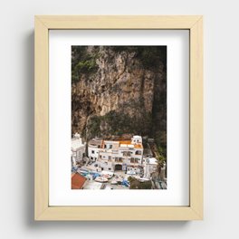 Seaside Village  |  Travel Photography Recessed Framed Print