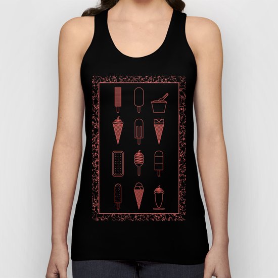 Ice creams (alternate version) Unisex Tank Top