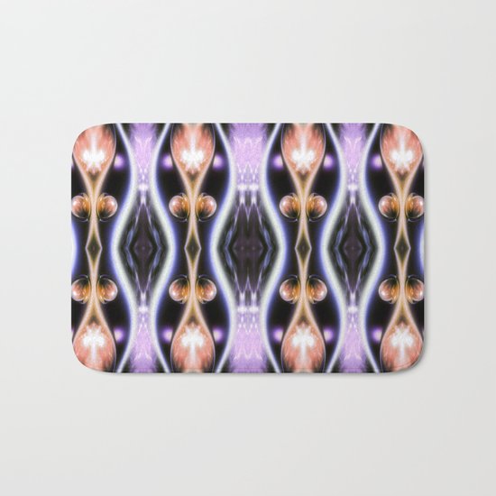 Space Blossoms Bath Mat