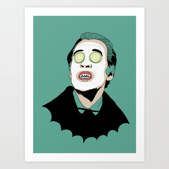 DRACULA Art Print