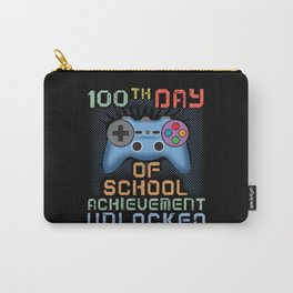 Days Of School 100th Day 100 Game Gaming Gamer Carry-All Pouch