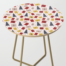 Christmas Xmas Pattern  Side Table