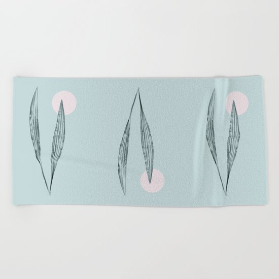 filo di vento Beach Towel