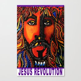  JESUS REVOLUTION Canvas Print