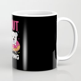 Cute Polar Bear Funny Animals In Donut Pink Coffee Mug
