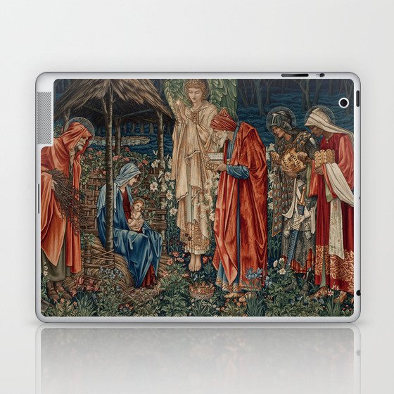 Edward Burne-Jones "The Adoration of the Magi" Laptop & iPad Skin