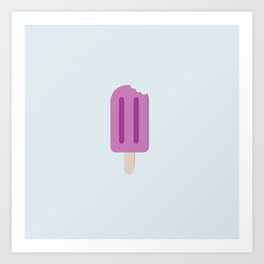 Icy Pop Art Print | Vector, Icecream, Illustration, Sweet, Yummy, Icypole, Icepop, Icepole, Treat, Popart 