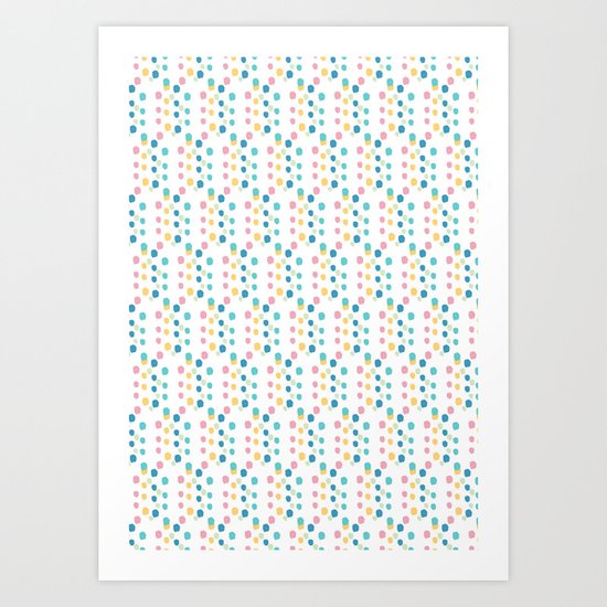 i dropped my ice cream Art Print