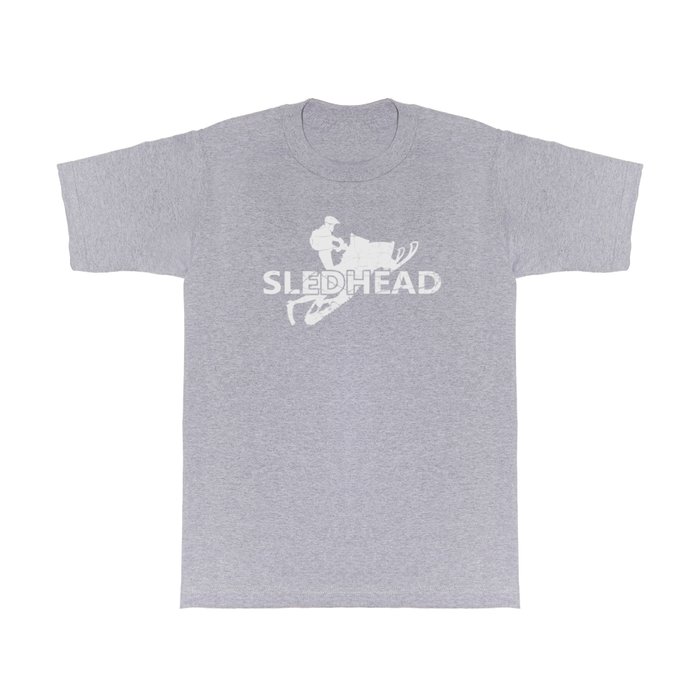Sledhead Snowmobiler Send It  T Shirt