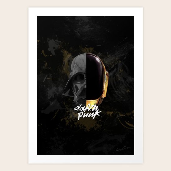 Darth Punk Art Print