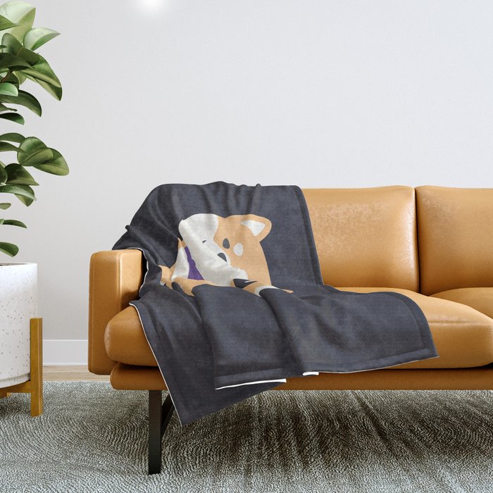 Shiba inu 2025 throw blanket