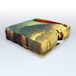 Balloon Festival Outdoor Floor Cushion