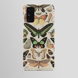 Papillon II Vintage French Butterfly Chart by Adolphe Millot Android Case