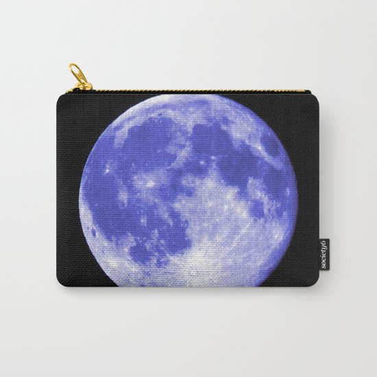 Blue Moon looks like Earth Carry-All Pouch
