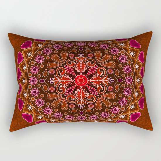 Mandala. Rectangular Pillow