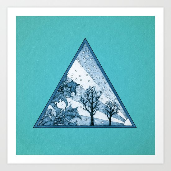 Winter Art Print