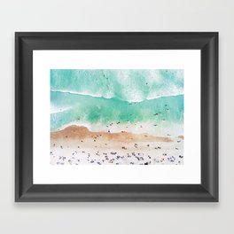 Beach Mood Framed Art Print