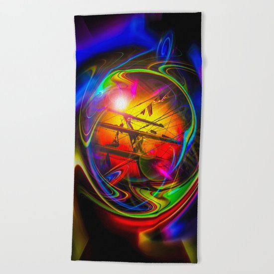 Saling Romance 2 Beach Towel