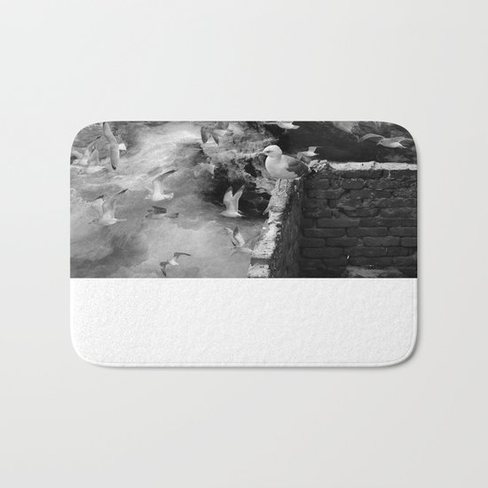 Seagulls Bath Mat