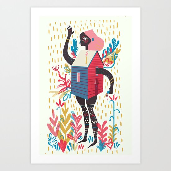 Haus Art Print
