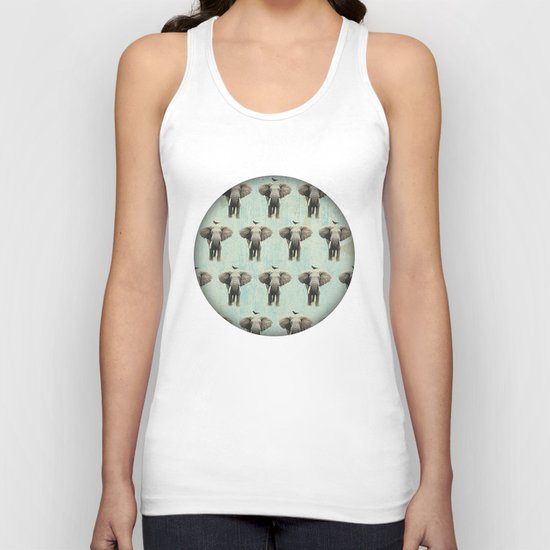 friends for life wall paper Unisex Tank Top