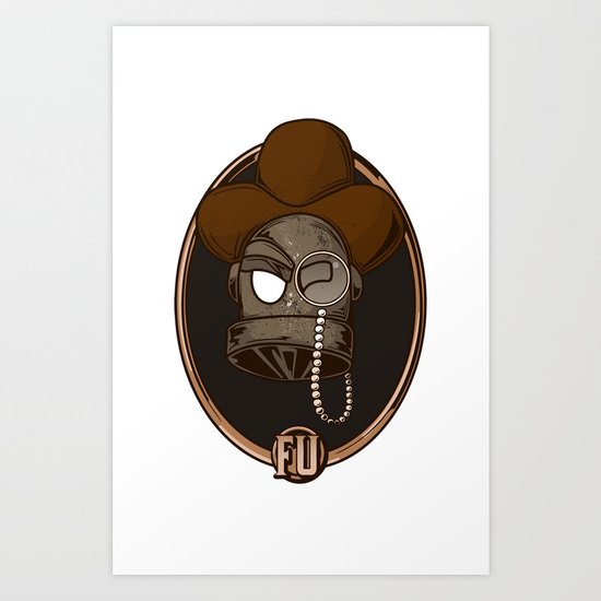 Chap Art Print