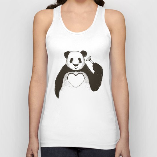Panda Love Unisex Tank Top