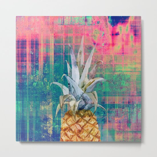 pineapple Metal Print