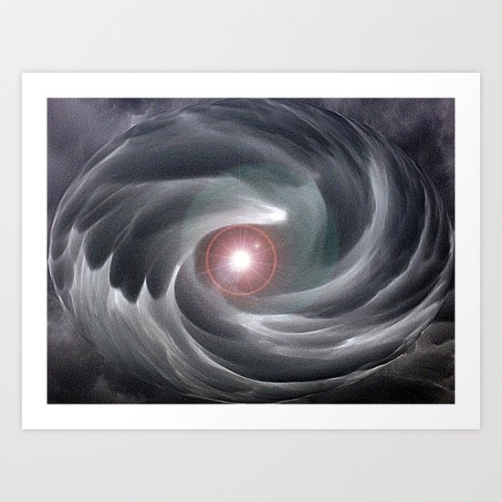 Stormy Weather Art Print