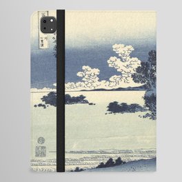 Shichiri-ga-hama beach in Sagami province, Hokusai, 1830-1834 iPad Folio Case