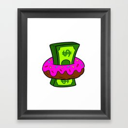MONEY Framed Art Print