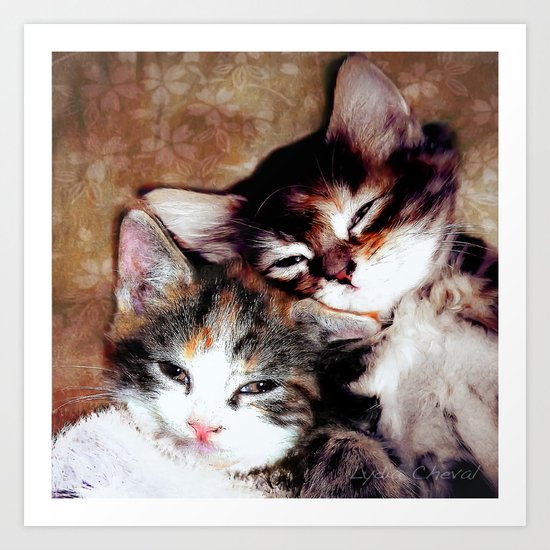 best friends Art Print