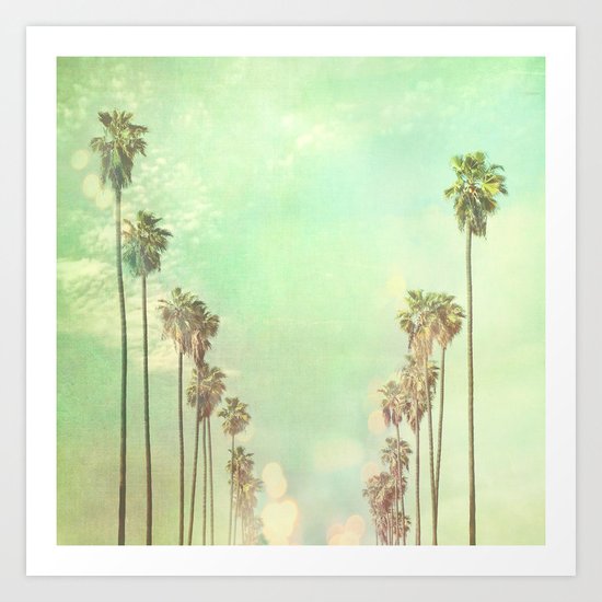 Los Angeles. La La Land photograph Art Print